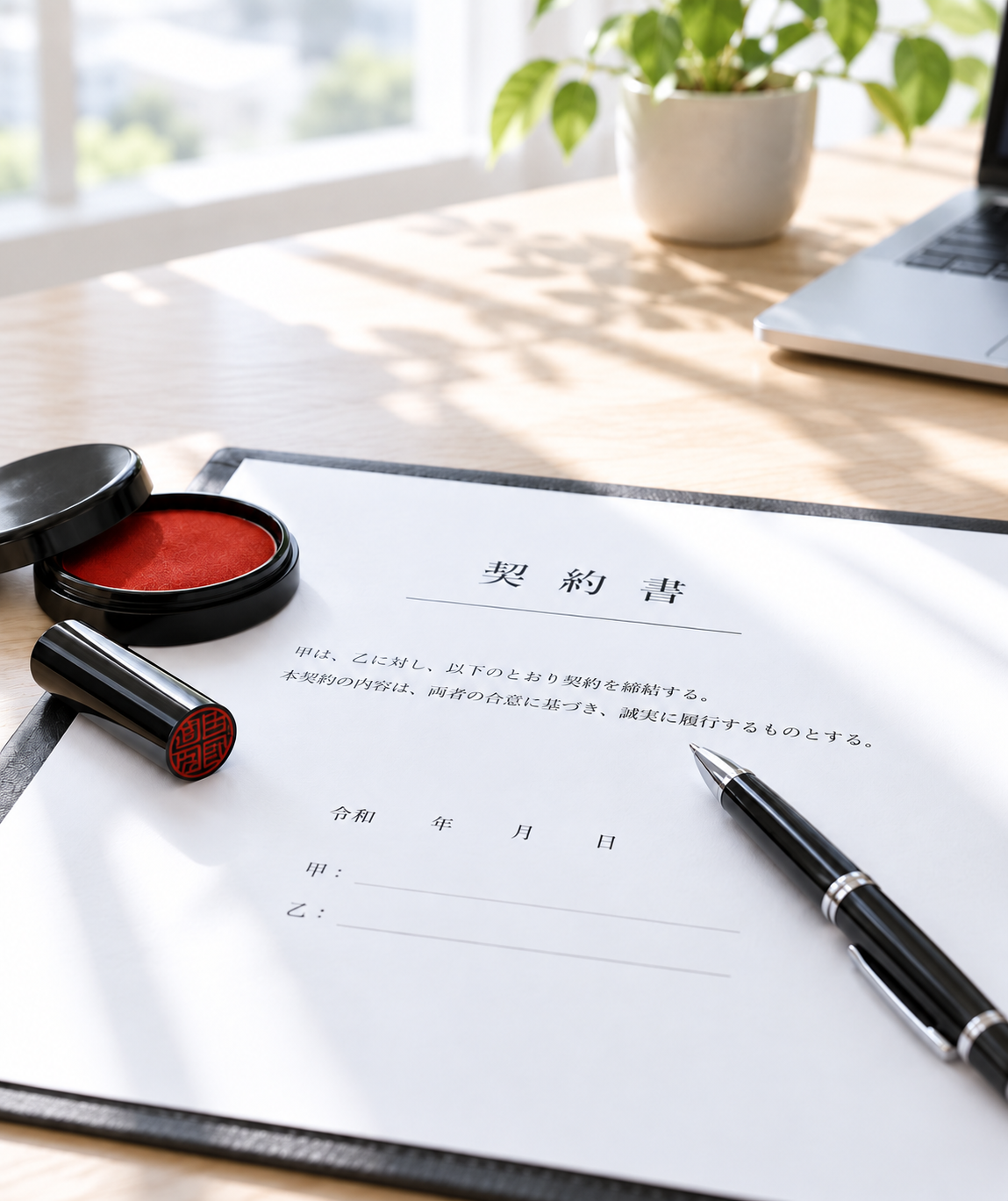 契約書や利用規約を行政書士がチェックするサービスのイメージ